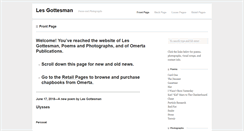 Desktop Screenshot of lesgottesman.com